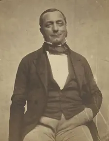 Oncle Édouard Fauquet, 1854-1855. Creator: Nadar