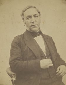 Oncle Fauquet, 1853-1854. Creator: Nadar