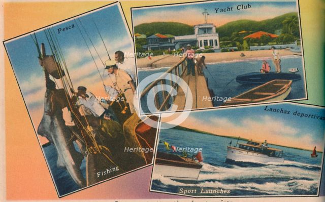 'One more attraction for tourists', c1940s. Artist: Unknown.