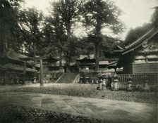 One of many Temples at Nikko, Japan, a Pilgrimage site of sacred Shrines 1936. Creator: Unknown