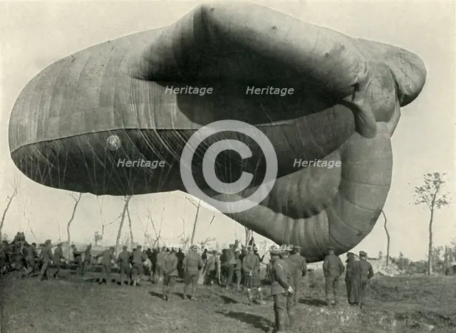 'One of Our Observation Balloons', (1919).  Creator: Unknown.