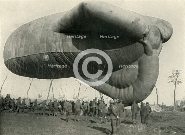 'One of Our Observation Balloons', (1919).  Creator: Unknown.