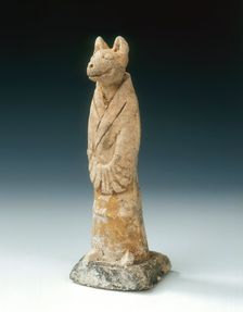 One of a set of four zodiac tomb figures, early Northern Song dynasty, China, 960-1050. Creator: Unknown