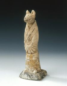 One of a set of four zodiac tomb figures, early Northern Song dynasty, China, 960-1050