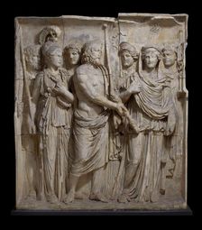 One of a set of reliefs from Arch of Trajan (A152-4, 170), Beneventum, 114