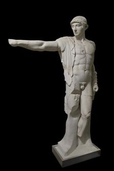 One of a set of sculptures and metopes (A45-70) from temple of Zeus at Olympia, c460 BC