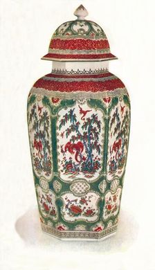 One of a Pair of Worcester Vases 1911