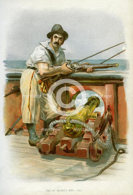 'One of Blake's Men', 1650 (c1890-c1893). Artist: Unknown