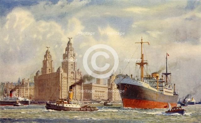 'One of Britain's Sea Gateways', c1948. Creator: Unknown.