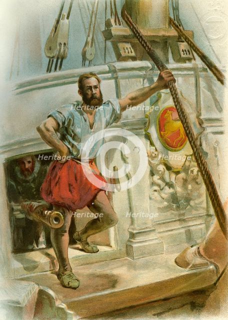 'One of Drake's Men', 1588 (c1890-c1893). Artist: Unknown