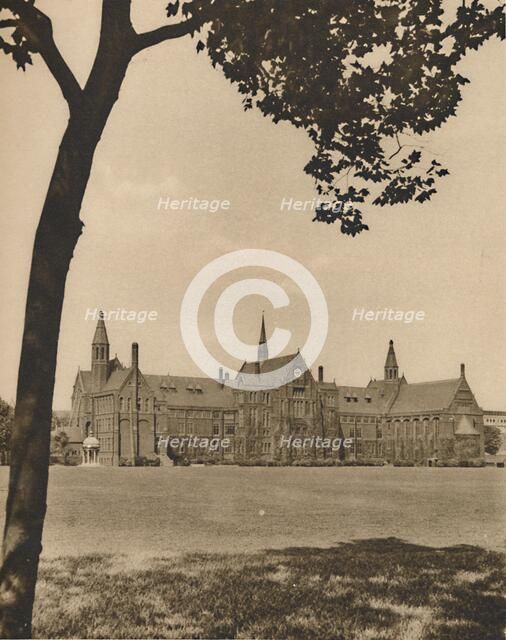 'One of London's Public Schools: St. Paul's from the Playing Fields', c1935. Creator: Donald McLeish.