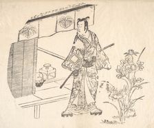 One of Six Impressions from Worn Old Blocks. Creator: Unknown