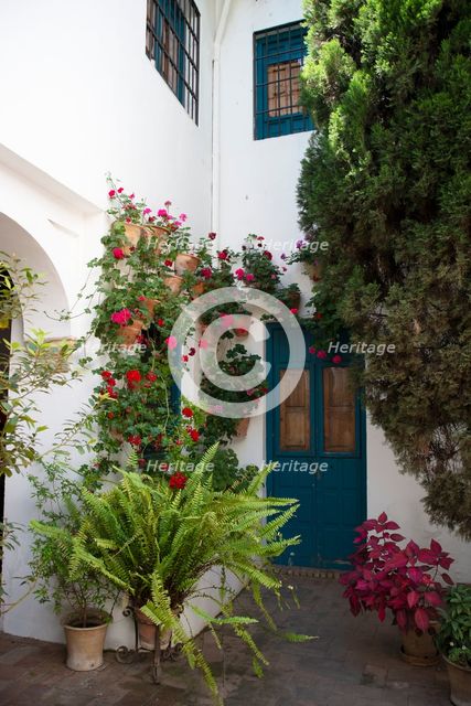 One of the 12 Gardens at the Renaissance Palacio de Viana, Cordoba, Spain, 2023. Creator: Ethel Davies.
