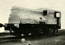 One Of The Two "Sentinel" Shunting Engines Which Shunt The Colliery Sidings At Radstock c1930. Creator: Unknown