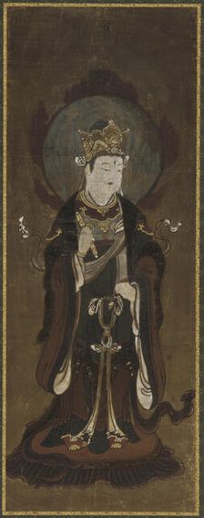 One of the twelve deva: Taishaku-ten (Indra), late 15th-early 16th century. Creator: Unknown