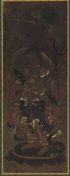 One of the twelve deva: Kwa-ten (Agni), late 15th-early 16th century. Creator: Unknown