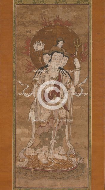One of the Twelve Devas: Bonten, 14th century. Creator: Unknown.