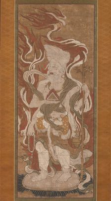 One of the Twelve Devas: Katen, 14th century. Creator: Unknown