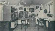 One of the Wireless Cabins in a modern liner 1936