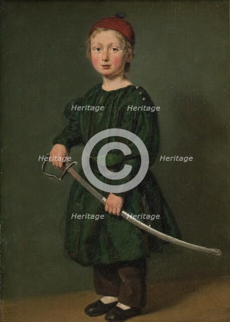 One of the Artist's Sons, 1836. Creator: Christian Albrecht Jensen.