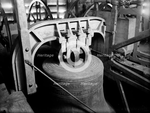 One of the Bow Bells of the church of St Mary le Bow. Artist: Unknown