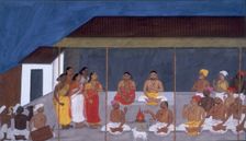 One of the ceremonies undertaken during the life of a Brahmin, 1820. Creator: Unknown