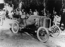 One of the competitors at the Mont Ventoux Hill Climb, Provence, France, 1911