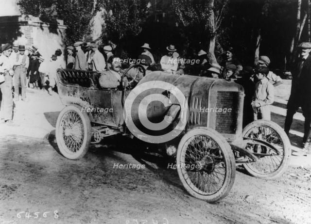 One of the competitors at the Mont Ventoux Hill Climb, Provence, France, 1911. Artist: Unknown