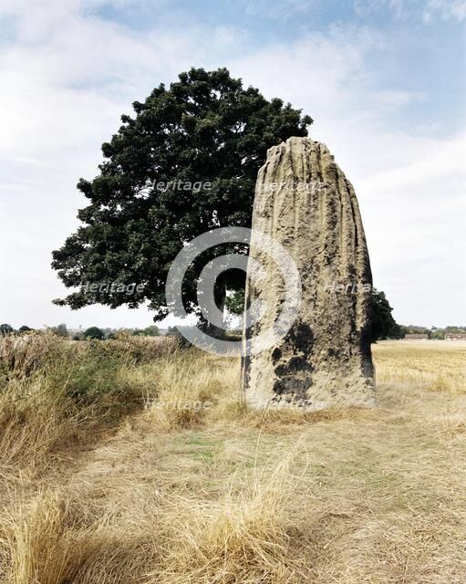 One of the Devil's Arrows, Boroughbridge, North Yorkshire, c2006. Artist: Peter Williams.