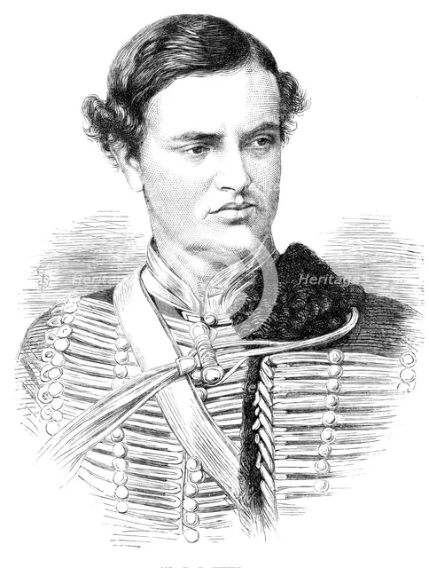 [One of] the Englishmen killed by Greek brigands: Mr. F. G. Vyner, 1870. Creator: Unknown.