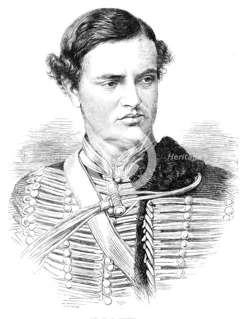 [One of] the Englishmen killed by Greek brigands: Mr. F. G. Vyner, 1870. Creator: Unknown.