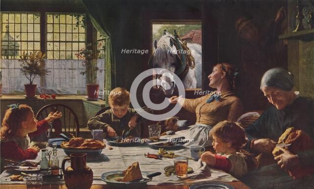 One of the Family, 1880, (1938). Artist: Frederick George Cotman