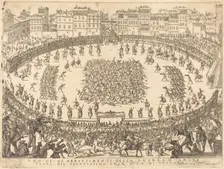 One of the Infantry Combats, 1616. Creator: Jacques Callot