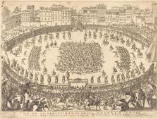 One of the Infantry Combats, 1616. Creator: Jacques Callot