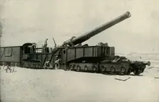 One of the Monster British Guns (1919). Creator: Unknown