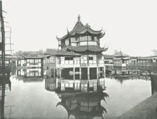 One of the Public Tea-Gardens Shanghai, China, 1895. Creator: W & S Ltd