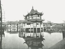 One of the Public Tea-Gardens Shanghai, China, 1895. Creator: W & S Ltd
