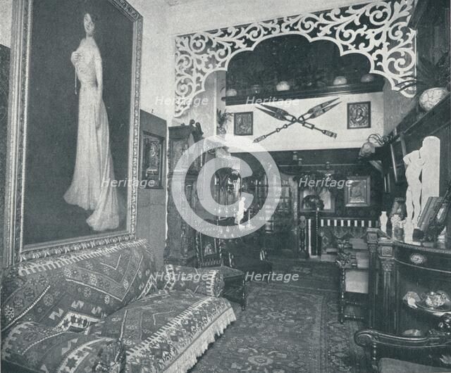 'One of the Reception Rooms at the Sandow Institute',c1898. Artist: Unknown.