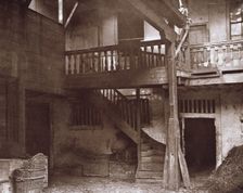 One of the Staircases, The Oxford Arms, Warwick Lane, 1875, c1875. Creator: Alfred & John Bool