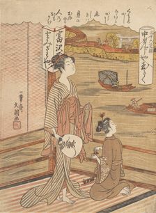 One of Thirty-Six Flowers, 1723-1792. Creator: Ippitsusai Buncho