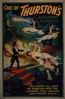 One of Thurston's astounding mysteries, c1906 - 1925. Creator: Otis Lithograph Co