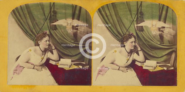 \One by one, the Sands are flowing\., about 1870. Creator: F. G. Weller.