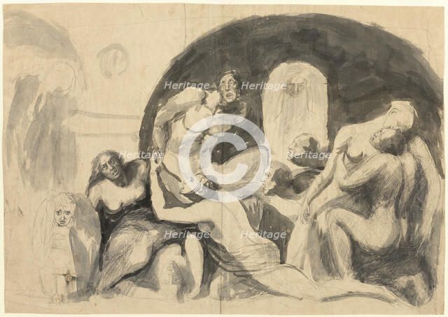 One Cycle of Hell, 1750/1850. Creator: Unknown.