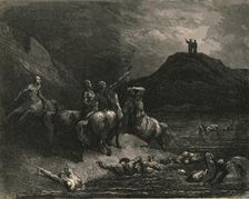 One cried from far: "Say to what pain ye come condemn'd" c1890. Creator: Gustave Doré