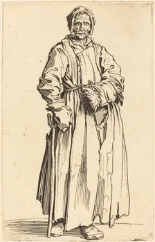 One-Eyed Woman, c. 1622. Creator: Jacques Callot