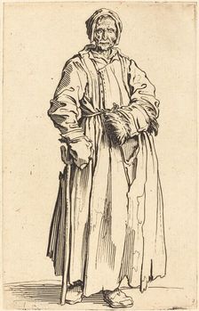 One-Eyed Woman, c. 1622. Creator: Jacques Callot
