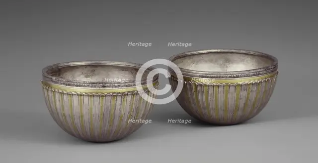One Fluted Bowl, 175-75 BC. Creator: Unknown.