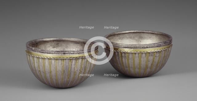 One Fluted Bowl, 175-75 BC. Creator: Unknown.