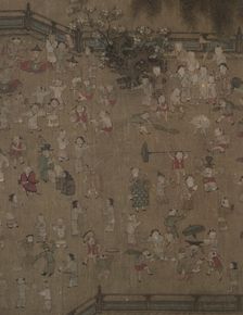 One Hundred Children at Play, 1100s-1200s. Creator: Su Hanchen (Chinese, active c. 1101-1125), tradition of ; Wang Juzhen (Chinese), tradition of