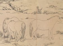 One Hundred Horses, datable to 1723-25. Creator: Giuseppe Castiglione